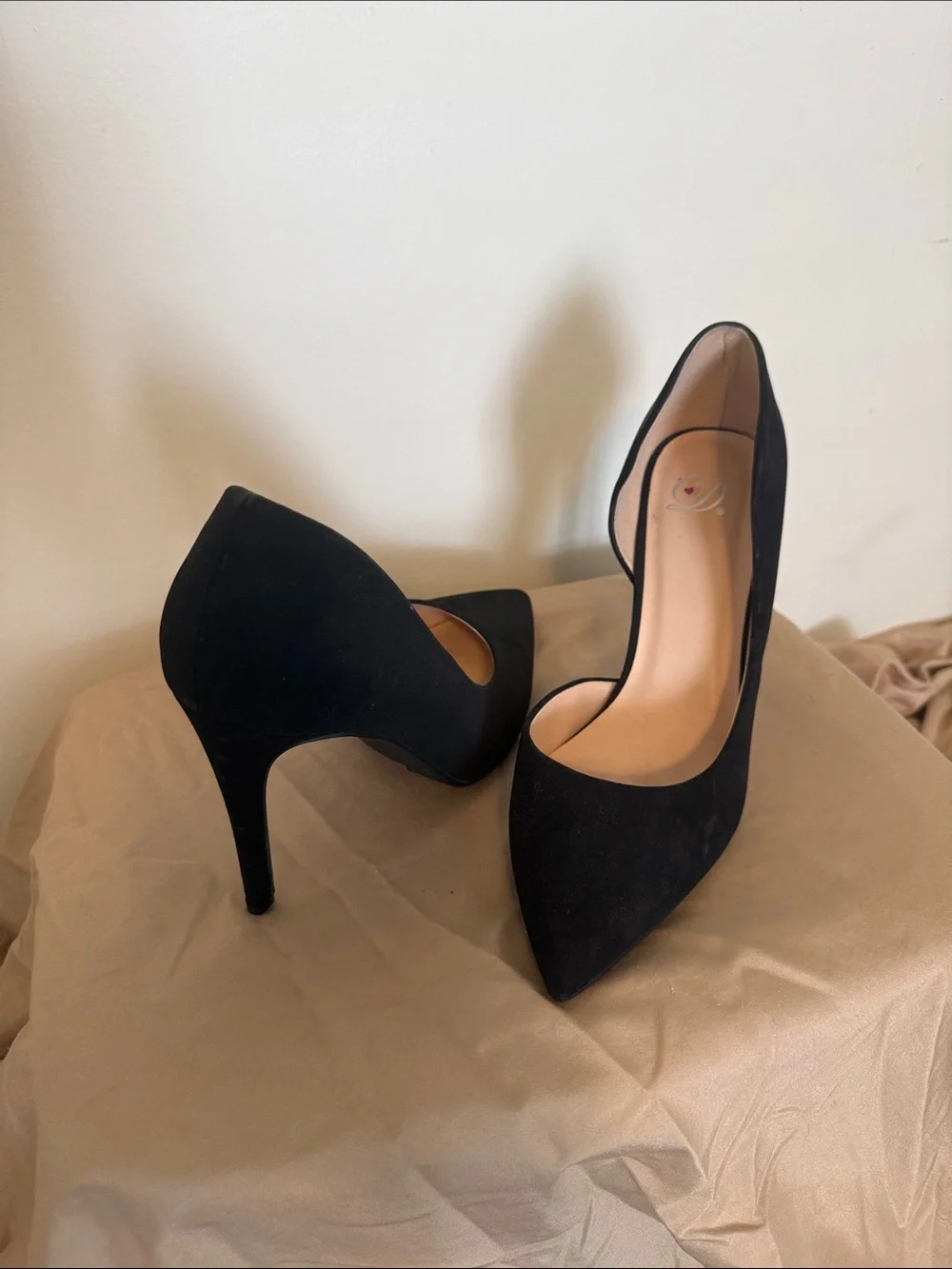 Classic Black Pointed-Toe High Heels - Women's Pumps